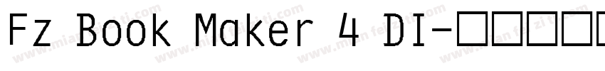 Fz Book Maker 4 DI字体转换